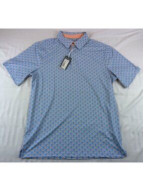 NWT Southern Shirt Par Fore Printed Polo in Hole in One Size M
